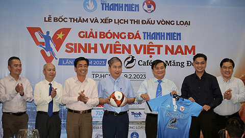 Bất ngờ với số lượng đội tham dự giải bóng đá thanh niên sinh viên Việt Nam  